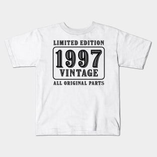 All original parts vintage 1997 limited edition birthday Kids T-Shirt